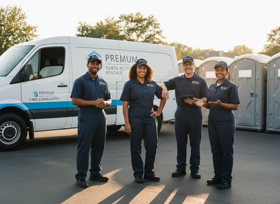 VIP Portable Toilets company in Farmersville, IL